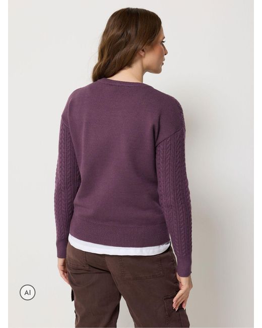 M Com Purple Mini Cable Jumper