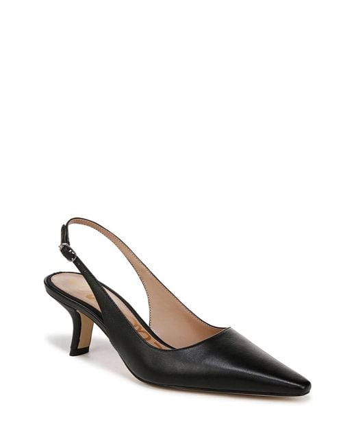 Sam Edelman Black Bianka Sling Regular Fit Slingback