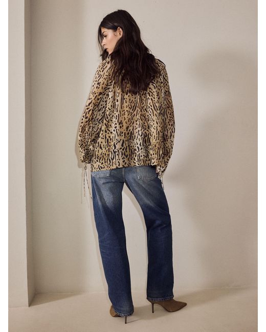 BHOEM Natural Buttoned Blouse