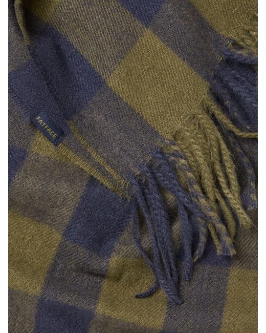 FatFace Multicolor Fatface Buffalo Check Scarf for men