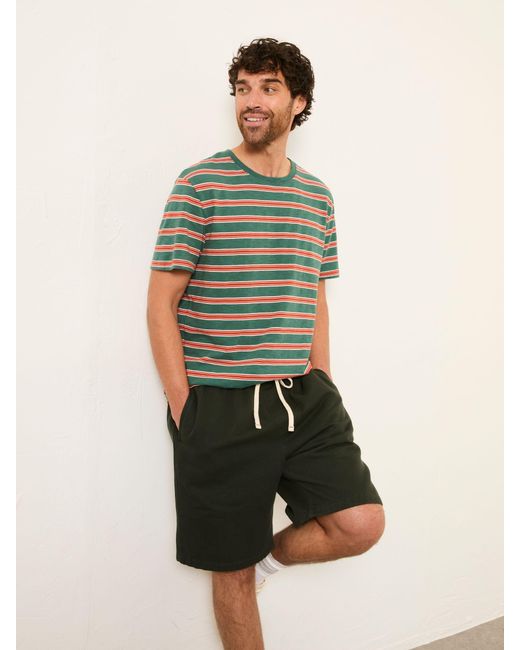 FatFace Green Fatface Ladram Relaxed Pull On Short for men