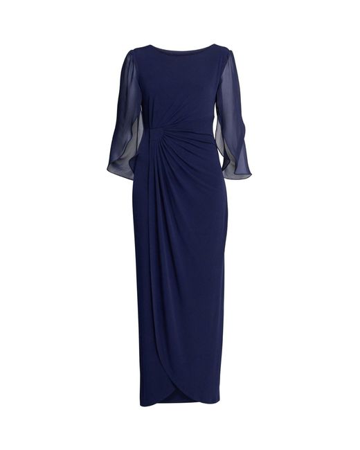 gina bacconi blue dress Gracie Dress | Embroidered Stripe Midi Dress