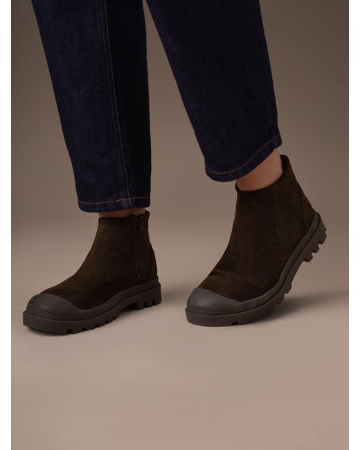 Celtic & Co. Blue Toe Cap Ankle Boots