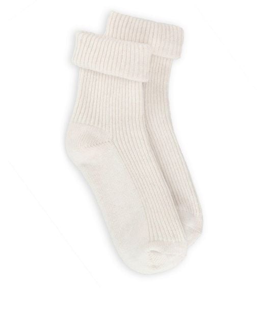 Totes Natural Cashmere Blend Bed Socks