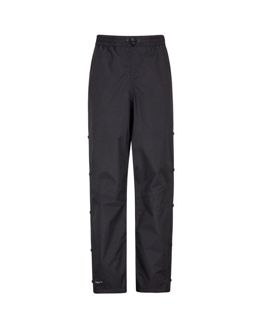 Mountain Warehouse Blue Downpour Short Length Waterproof Trousers