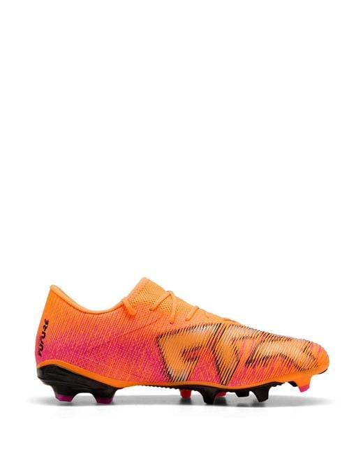 PUMA Orange Future 8 Match Low Firm Ground Football Boots for men