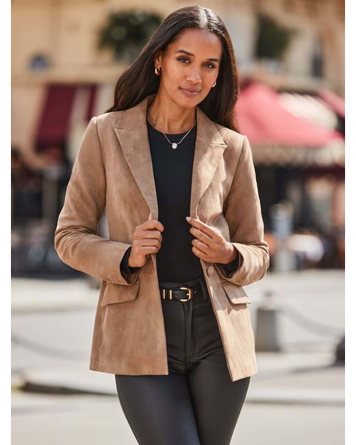 Sosandar Natural Blazer