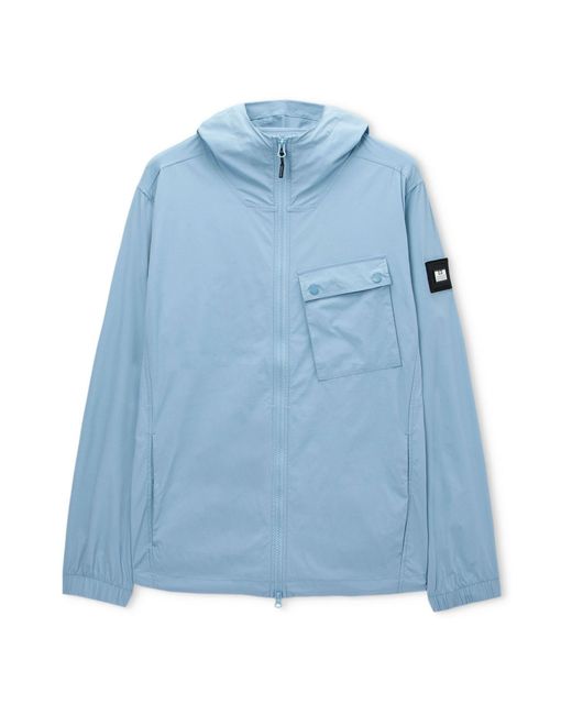 Weekend Offender Blue Temara Technical Jacket for men