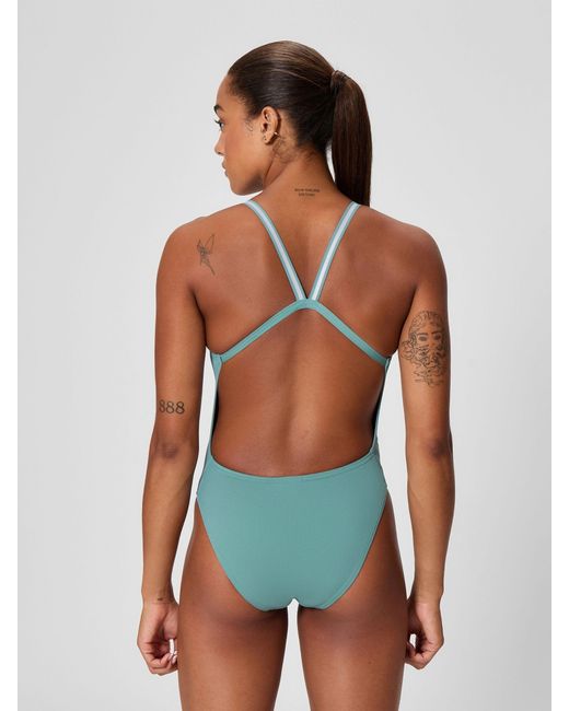 Speedo Blue Active Back Swimsuit