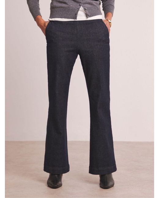 JD Williams Blue Premium Pull On Bootcut Jeans