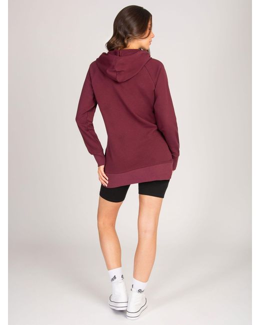 Pineapple Red Longline Hoodie
