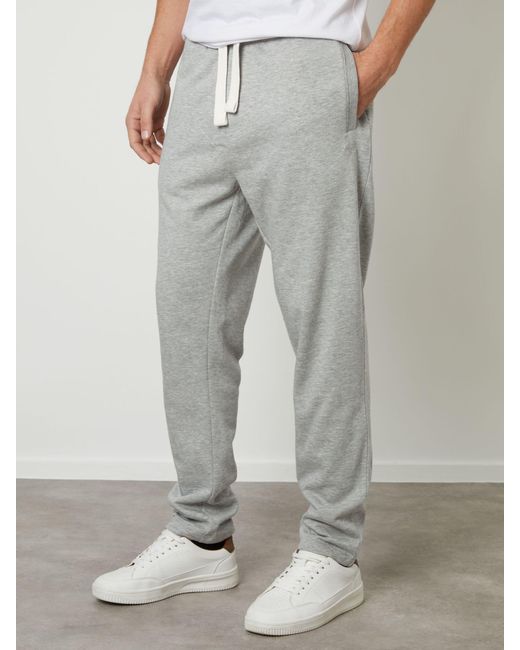 Threadbare Gray Straight Leg Joggers for men