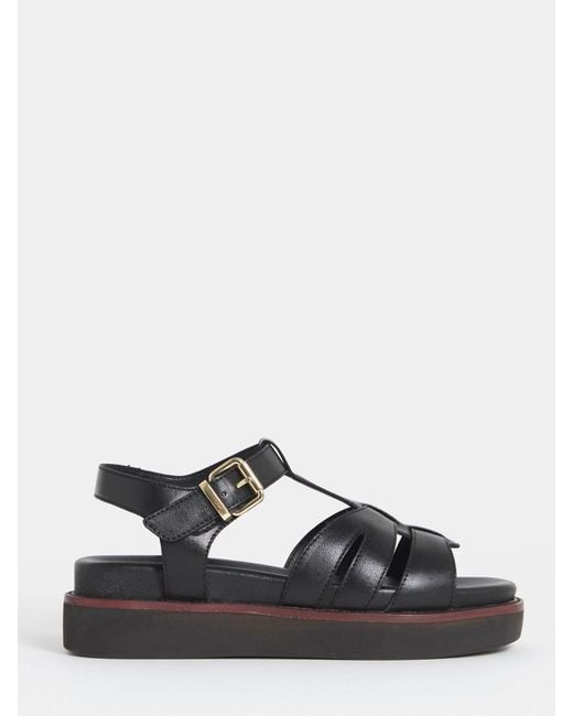 JD Williams Blue Extra Wide Fit T Bar Flat Sandals