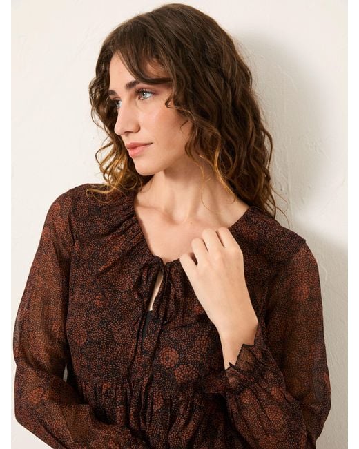 FatFace Brown Fatface Bella Petite Dress