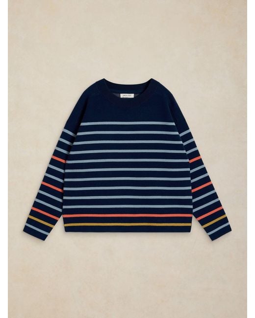 White Stuff Blue Carla Jumper