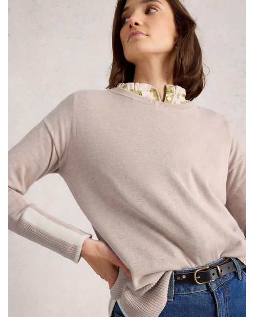 White Stuff Natural Jumper