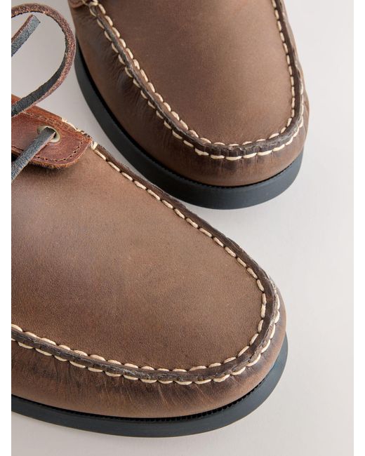 Next Bootsschuhe Aus Leder in Brown für Herren