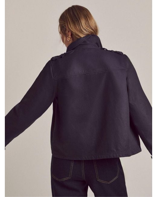 JD Williams Blue Anthology Utility Trucker Jacket