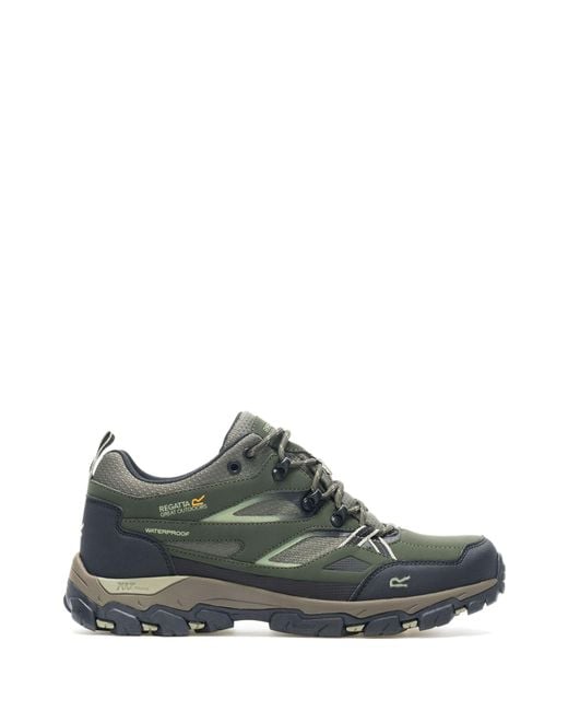 Regatta Holcombe Iii Low Waterproof Shoes in Green für Herren