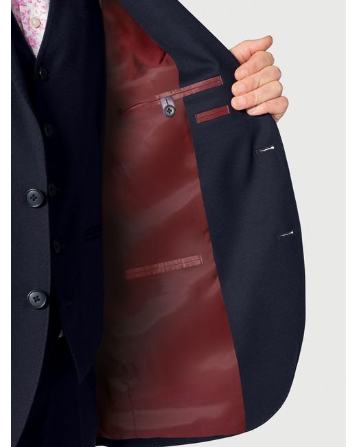 Brook Taverner Blue Suit Jacket for men
