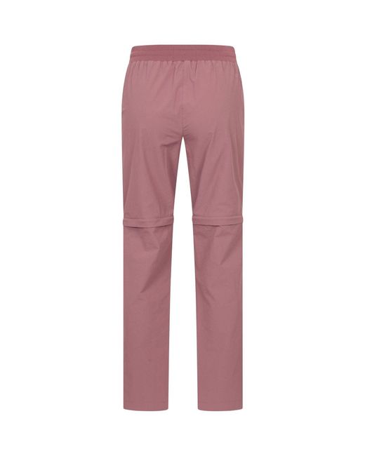 Mountain Warehouse Red Explorer Zip-Off Quick Drying Uv Trousers