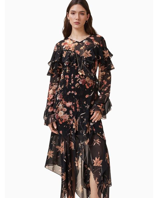 AllSaints Black Allsaints Fresca Dress