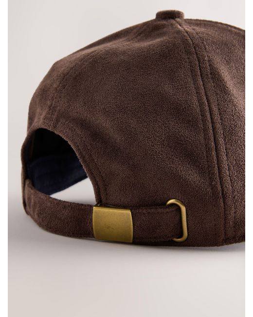 Next Brown Chocolate Suede Cap