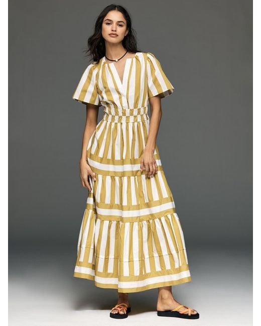anthropologie gold and white dress Anthropologie | Dresses | Anthropologie Gold Sequin Dress