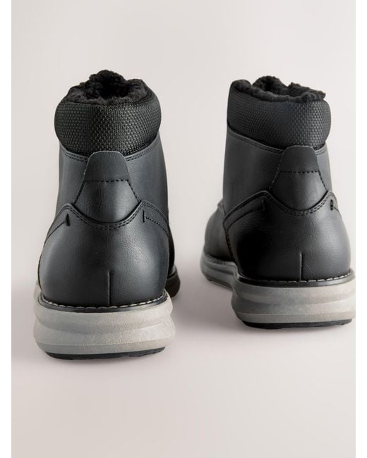 Next Black Low Casual Boots for men