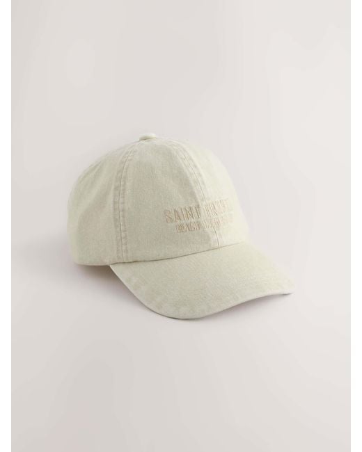 Next Natural Ecru Cream Cap
