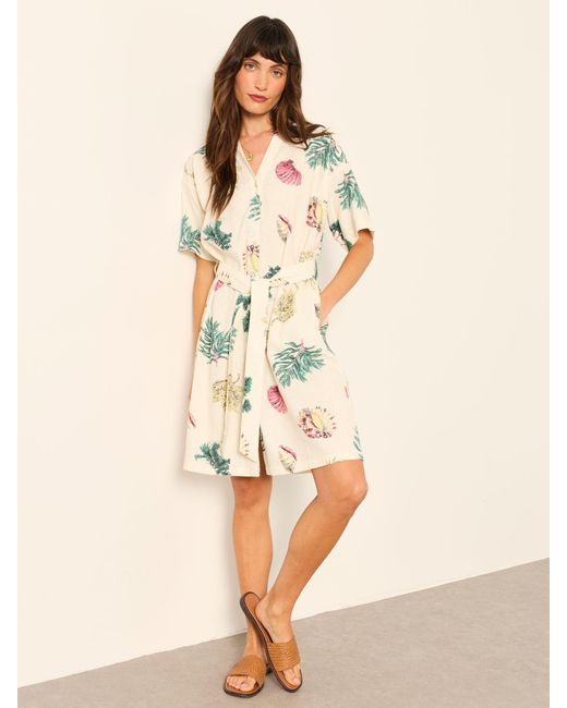 FatFace Multicolor Fatface Cleo Regular Shirt Dress