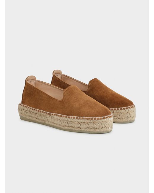 Manebí Brown Hamptons Espadrilles Mit Doppelsohle