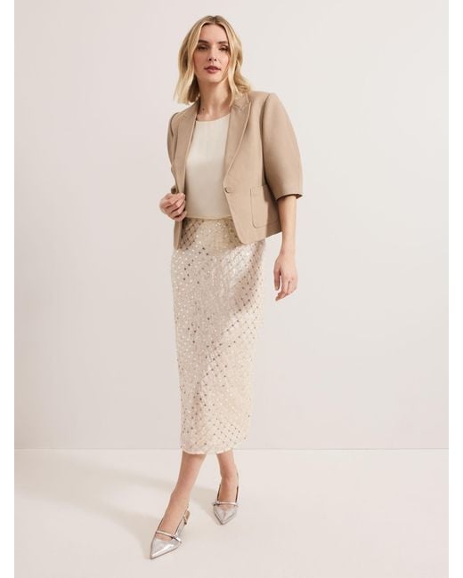 Phase Eight Natural Phase Eight Blackwell Jacket
