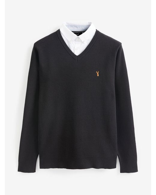 Next Pullover in Black für Herren