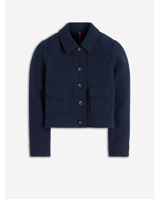 Boden Blue Lisburn Patch Pocket Jacket