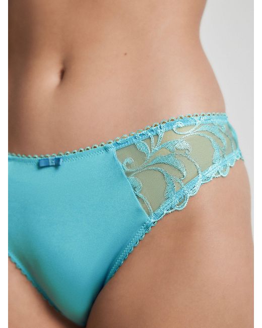 Next Blue Embroidered Knickers 2 Pack