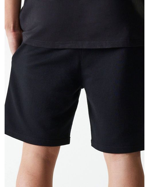 KTZ Black Mid Shorts for men