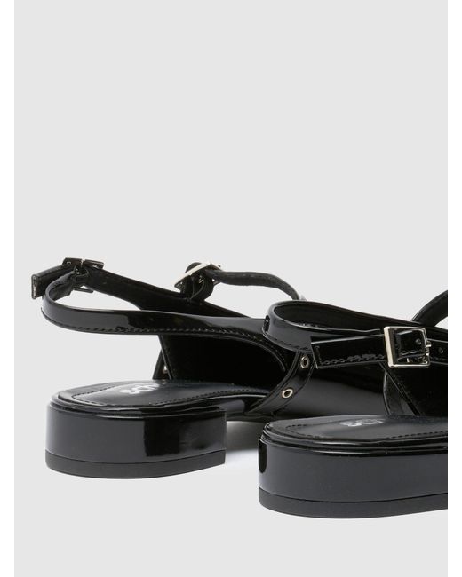 Schuh White Loven Eyelet Mary Jane Shoes