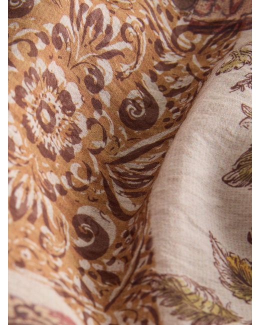 Next Natural Patchwork Balloon Leg Trousers
