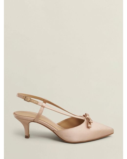 Hobbs Natural Macie Bow Slingback Sandals