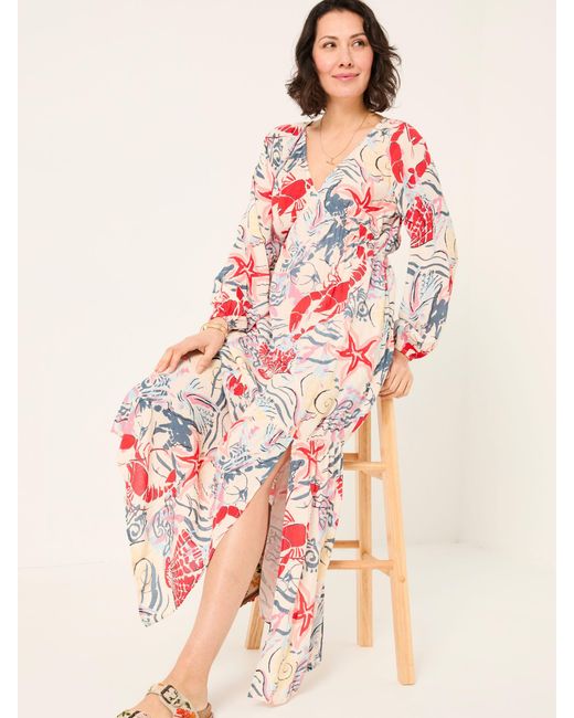 FatFace Pink Fatface Noelle Maxi Dress