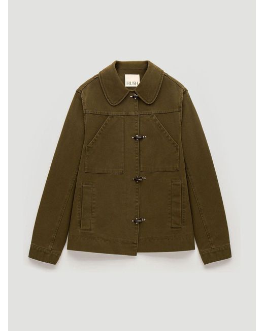 Hush Brown Jayda Utility Jacket