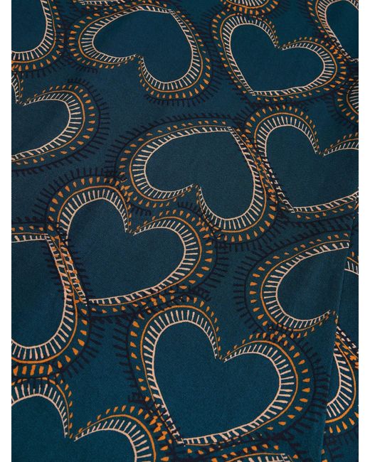 White Stuff Blue Madeline Jersey Dress