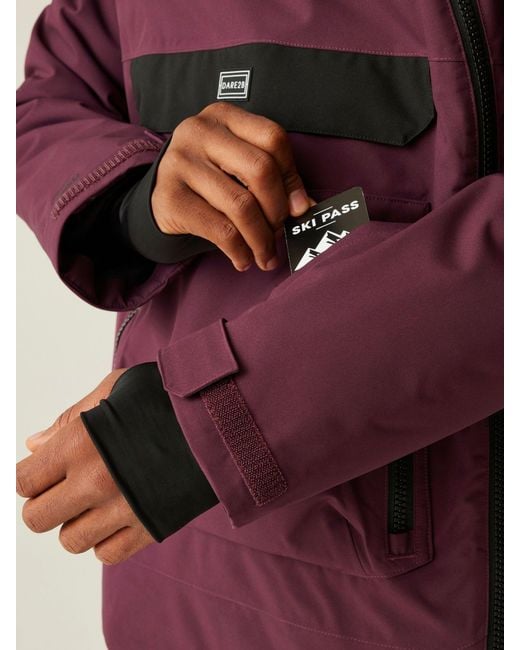 Dare 2b Red T-Bar Overhead Ii Jacket for men