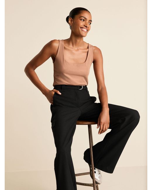 Next Brown Tan Square Neck Vest