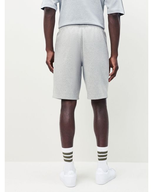 Adidas Originals Gray Trefoil Essentials Shorts for men