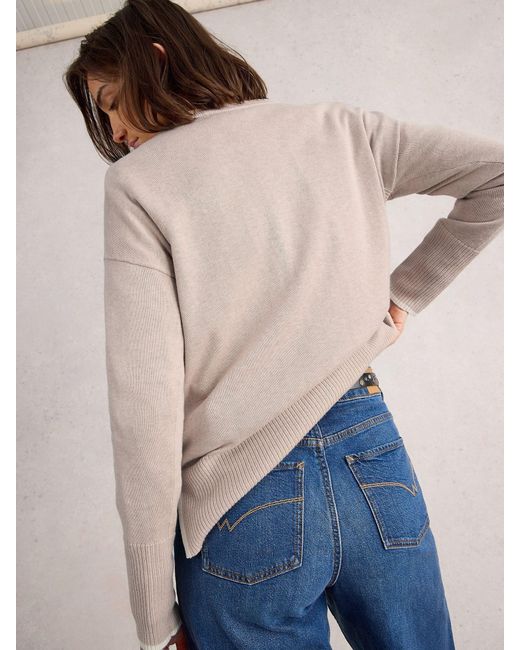 White Stuff Natural Jumper