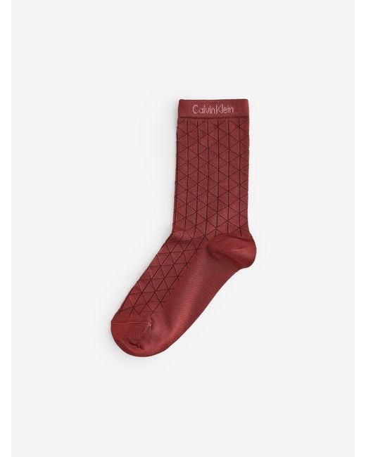 Calvin Klein Pink Socks 2 Pack