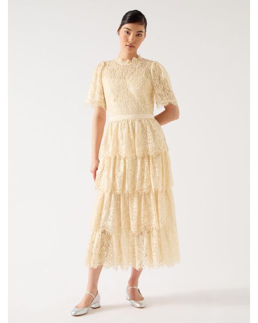 cecily lace maxi dress Cecily Tapework Lace Maxi Dress