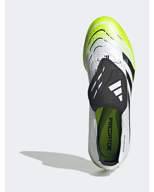 Adidas Green Adult Predator League Fold-Over Tongue Turf Boots for men